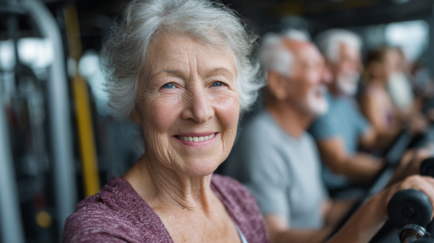 Група людей виконує йогу на свіжому повітрі